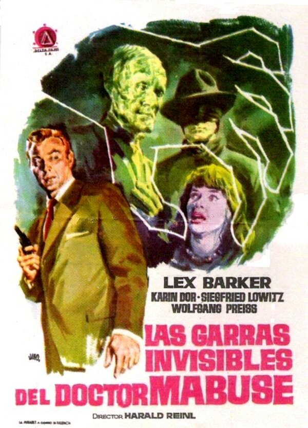  Невидимый доктор Мабузе смотреть онлайн без регистрации (1962) в хорошем HD качестве 